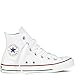 Converse Mens Chuck Taylor All Star High Top, 6 Men 8 Women, Optic White