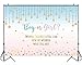 Funnytree 7X5ft Pink and Blue Gender Reveal Party Backdrop Boy Or Girl Twinkle Twinkle Little Star Photography Background Gender Surprise Photo Banner for Baby Shower Photobooth Cake Table Decoration