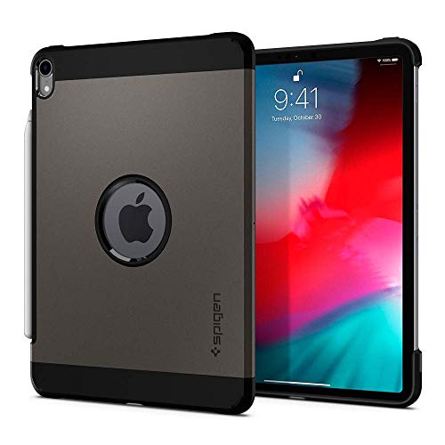 Spigen Tough Armor Compatible con iPad Pro 12.9 (2018) Funda - Gunmetal