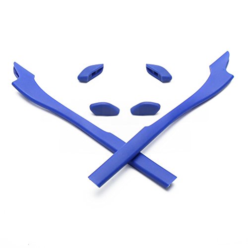 Mryok Replacement Earsocks Nosepieces Kits for Oakley Half Jacket 2.0 / 2.0 XL - Blue