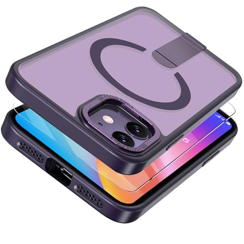 Giyer Coque de protection magnétique pour iPhone 12, avec... en promo sur Amazon