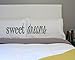 Oh, Susannah Sweet Dreams Pillowcases Font 1 Couples Pillow Cases Guest Room Pillow Cases (2 Standard/Queen Pillowcases) Guest Bedroom Bedding Valentines Gifts