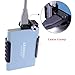 Lanparte SSD T5 Mount Bracket with Cold Shoe Mount Cable Clamp Compatible with Samsung T5