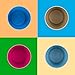 Creative Goods Bamboo Kids Cups (10 oz) - No BPA or Phthalates - Eco Friendly Toddler Cups Without Lids - Non Toxic Non Plastic - Set of 4 Drinking Cups for Kids - Ideal for Baby Showers and Birthdays