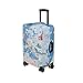 Washable Foldable Luggage Cover Protector Fits 20/24/28 Inch Suitcase Covers … (S(20-22