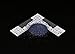 World of Wood: Blue Stone Crushed Inlay (Medium Consistency) (1/2 oz) - Great for Inlay, Woodworking & Jewelry - Chip Size: .425mm Chrysocolla