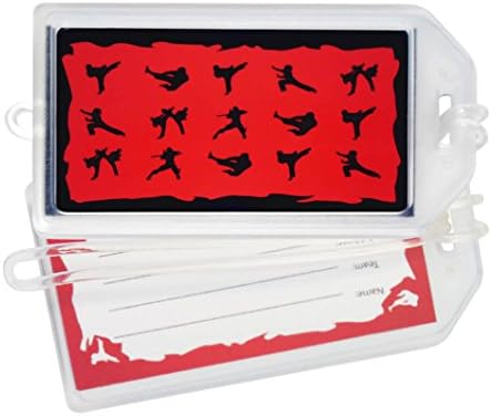 Martial Arts Luggage Tag - Set of 2 Luggage Tags
