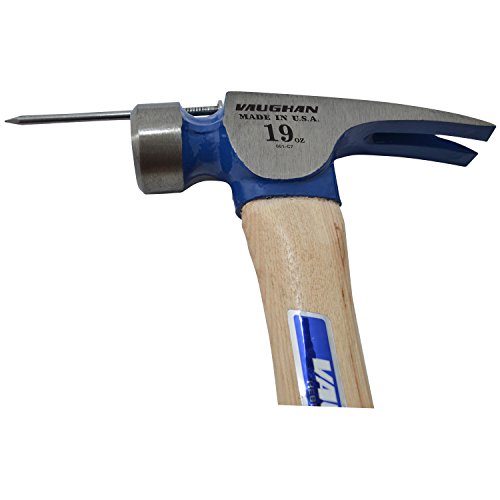 Vaughan & Bushnell CF2P California Framer Hammer with Smooth Face, Straight Handle, 19-Ounce Head