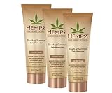 Hempz Touch of Summer Moisturizer for Fair Skin Tones 8 oz (Pack of 3)- New