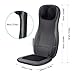 Naipo Shiatsu Neck & Back Massager with Heat, Adjustable Full Back Kneading Shiatsu or Rolling Massage Chair Massage Chair Pad for Neck and Back Hip, Relieve Muscle Pain