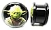 Yoda Face Ear Plugs - Acrylic Screw-On - 8 Sizes - Brand New *Pair