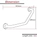 New Brand Bathroom Bathtub Handrail Shower Handgrip Safety Handle Grab Bar for Elderly Helping Handle 304 Stainless Steel Chromed