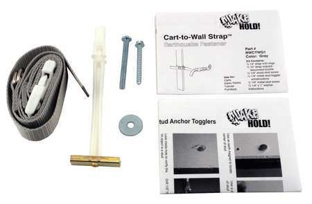 Cart-to-Wall Strap, Gray