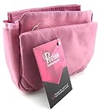 Periea Handbag Organizer, Insert, Liner 9 Pockets - Pink - Tegan