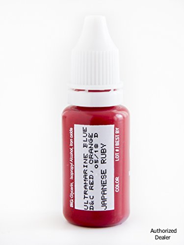 15ml MICROBLADING BioTouch BURGUNDY Cosmetic Pigment Color microblading supplies Tattoo Ink LARGE Bottle pigment professionally tested permanent makeup supplies Eyebrow Lip Eyeliner pigment