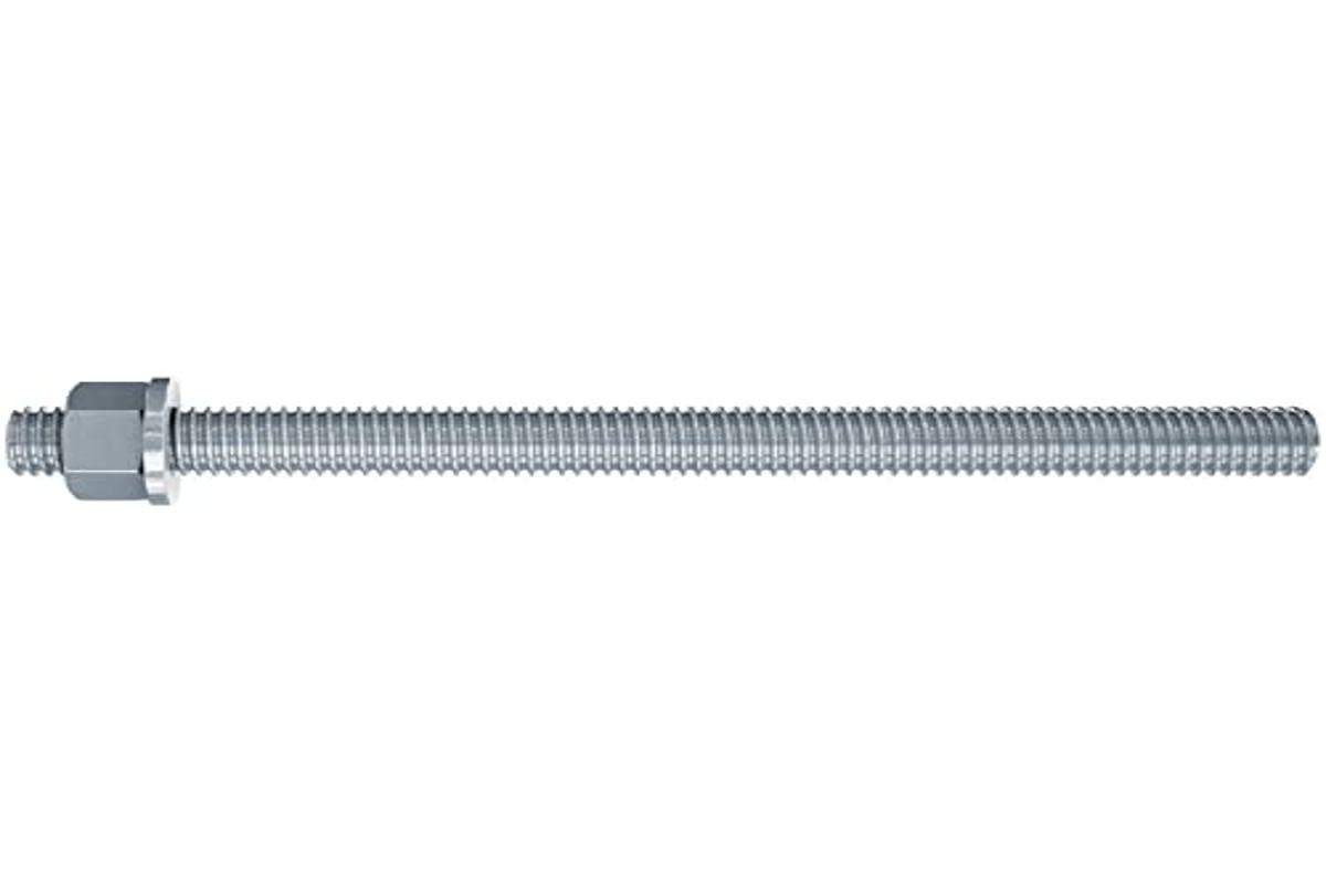fischer 519392 Anchor Rod FIS A M 8 x 130 Steel 8.8 Silver
