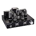 Nobsound 6P1 6.8W 2 Vacuum Tube Power Amplifier; Stereo Class A Single-Ended Audio Amp Handcrafted (without Headphone Amp Function)