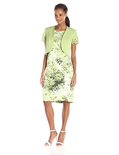 dress and short jacket