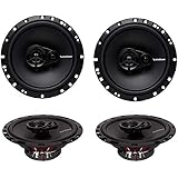 4 New Rockford Fosgate R165X3 6.5" 180W 3 Way Car Audio Coaxial Speakers Stereo