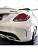Black - AMG - Badge for Mercedes Benz Decal Emblem Car Sticker *** USA SELLER ***