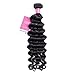 ISEE Hair Brazilian Loose Wave Hair 3 Bundles 8A Brazilian Hair Virgin Unprocessed Human Hair Loose Wave Hair Extensions Human Hair Brazilian Bundles Natural Color (18 20 22)