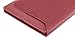 Devicewear Slim Google Nexus 9 Case Slim Vegan Leather Case with Six Position Flip Stand and On/Off Switch, Red (RDG-GN9-RED)