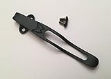 Matte Black Titanium Pocket Clip For Benchmade Griptilian 551BK 550SBK 553BK 551 553 550 Knife