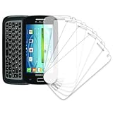 MPERO 5 Pack of Clear Screen Protectors for Samsung Galaxy S Relay 4G T699