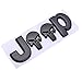 TK-KLZ 3D Metal for JEEP Premium Car Side Fender Rear Trunk Emblem Badge Sticker Decals for Chrysler JEEP Grand Cherokee Wrangler Compass Cherokee Renegade Patriot Grand Comander Decoration