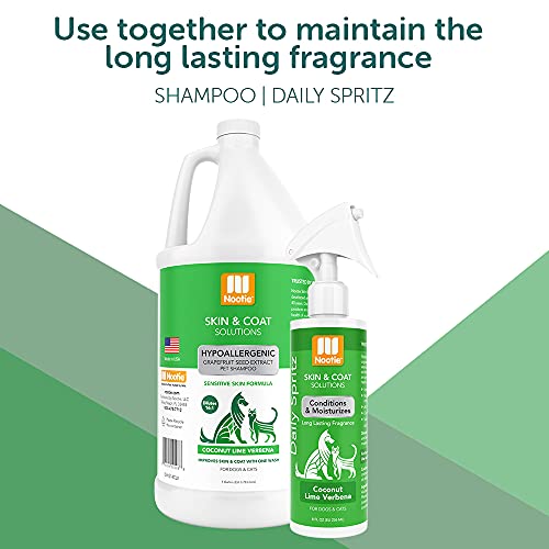 Nootie Pet Shampoo for Sensitive Skin Revitalizes Dry Skin & Coat