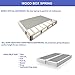 Spinal Solution 32-5/0-3S Wood Split Traditional Box Spring/Foundation for Mattress Set, Queen, 11