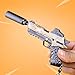 mankecheng Games Metal Silencer Pistol Gun Model Action Figure Arts Toys Collection Keychain Gift