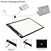 MISERWE A4 Light Table 4.0mm Ultra-Thin USB Powered Portable LED Light Box Artcraft Tracing pad for Sketching Artists Drawing Animation Stencilling X-rayViewing