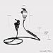 Sport Bluetooth Headset,Mostfeel Cobra Wireless Bluetooth 4.0 Headphone In-Ear Noise Cancelling Built-in HD Stereo Headphone with Microphone for iPhone,Ipad,Samsung,Nexus 6p,HTC,LG,(Black)