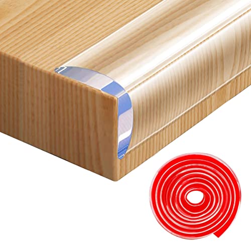 Safety Corner Protectors, Edge & Corner Guards Baby Proofing Safety Corner Clear Furniture Table Corner Protection for Furniture Against Sharp Corners（1cm X 4M ）