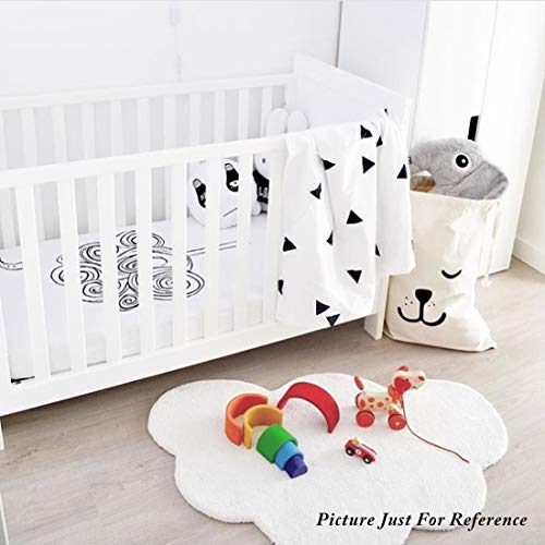 Area Rugs for Kids Cloud Shape Baby Crawling Rugs Carpet Room Warm Soft