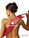 Body Buddy Lotion Applicator - Dark Red - Non-Absorbent Fabric