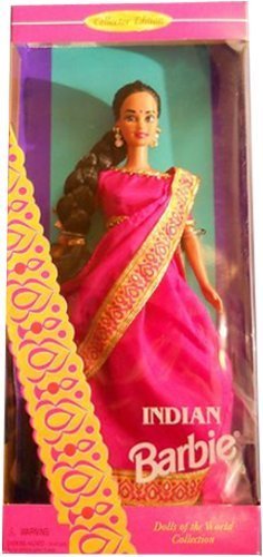 Barbie as an indian, dolls of the world collection