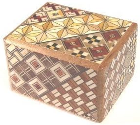 Yosegi Puzzle Box 25 Sun 12 Steps