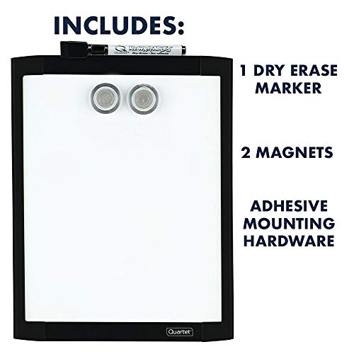 3 Quartet+Magnetic+Dry+Erase+Inches+MHOW8511+BK