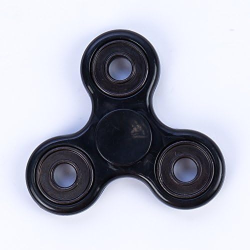 Redditline Spinner Fidget, High Speed Stainless Steel Bearing Focus The Anti-Anxiety 360 Spinner Helps Focusing ,Finger Spinner For Kids &amp; Adults (black-1)