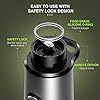 HadinEEon-Blender-Smoothie-Makers-Stainless-Steel-350W-3-Mode-Smoothie-Blender-Mixer-Personal-Blender-w-2-of-600ml-BPA-free-Tritan-Bottles-Silver HadinEEon Blender Smoothie Makers, Stainless Steel 350W 3-Mode Smoothie Blender Mixer Personal Blender w/ 2 of 600ml BPA-free Tritan Bottles, Silver
