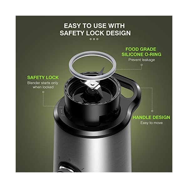 HadinEEon-Blender-Smoothie-Makers-Stainless-Steel-350W-3-Mode-Smoothie-Blender-Mixer-Personal-Blender-w-2-of-600ml-BPA-free-Tritan-Bottles-Silver HadinEEon Blender Smoothie Makers, Stainless Steel 350W 3-Mode Smoothie Blender Mixer Personal Blender w/ 2 of 600ml BPA-free Tritan Bottles, Silver