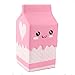 Solvang Kawaii Cute Turtle Squishies Jumbo Slow Rising Soft Scented Toys Squishy Stress Reliever Kids Adult Gift (milk bottle-pink)