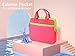Vankyo 7 inch Tablet Sleeve Bag, Fits with MatrixPad Z1 Kids Tablet, iPad Mini 4 3 2 1, Galaxy Tab A 8.0 and Dragon Touch Y88X Plus/Y88X/M7 Kids Tablet, Pink