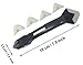 VERNUOS Caulking Tool Kit, Caulking Tools Silicone Sealant Finishing Tool Grout Scraper Caulk Remover Caulk Nozzle Caulk Caps with 4 Metal Ball Tile Caulk Finishing