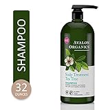Avalon Organics Shampoo, Scalp Treatment Tea Tree, 32 Fluid Ounce