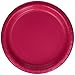 Creative Converting Touch of Color 24 Count Paper Dessert Plates, Hot Magenta