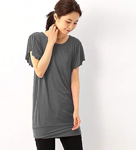 Amazon R Sports レーヨンフレアスリーブプルオーバー チャコールグレー 13 Ll Tシャツ カットソー 通販