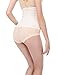 Breathable Elastic Waist Trimmer Abdominal Binder Post-Pregnancy Belly Band Tummy Compression Postpartum Postnatal Recovery Support Girdle Slimming Invisible Waist Trainer Belt for Women and Maternity